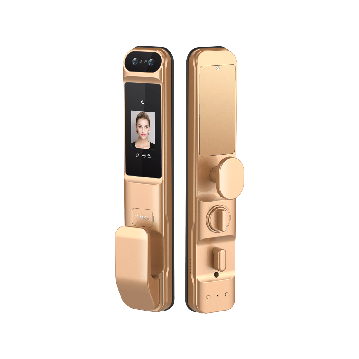 YK01 Fully Automatic Face Recognition Smart Lock